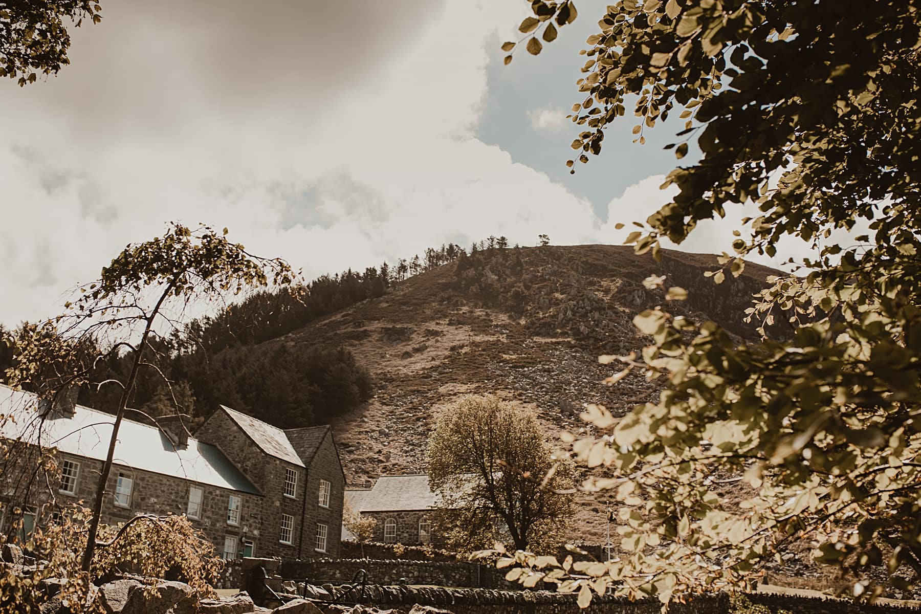 views surrounding Nant Gwrtheyrn